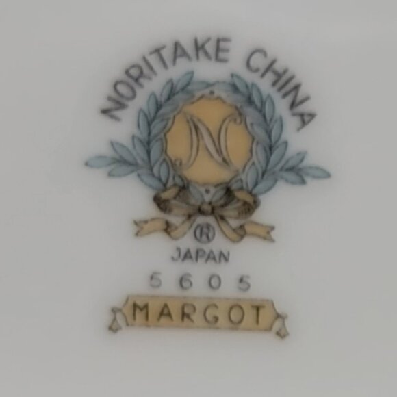 Gorgeous Vintage Noritake Fine China 9" Small Oval Serving Celery Dish. Margot. - Picture 8 of 9